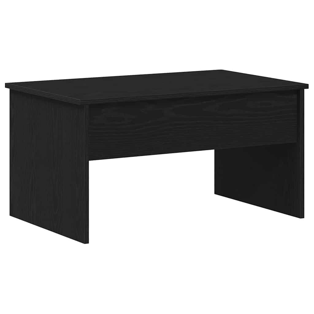 Mesa de Café Roble Negro 80 x 50,5 x 41,5 cm