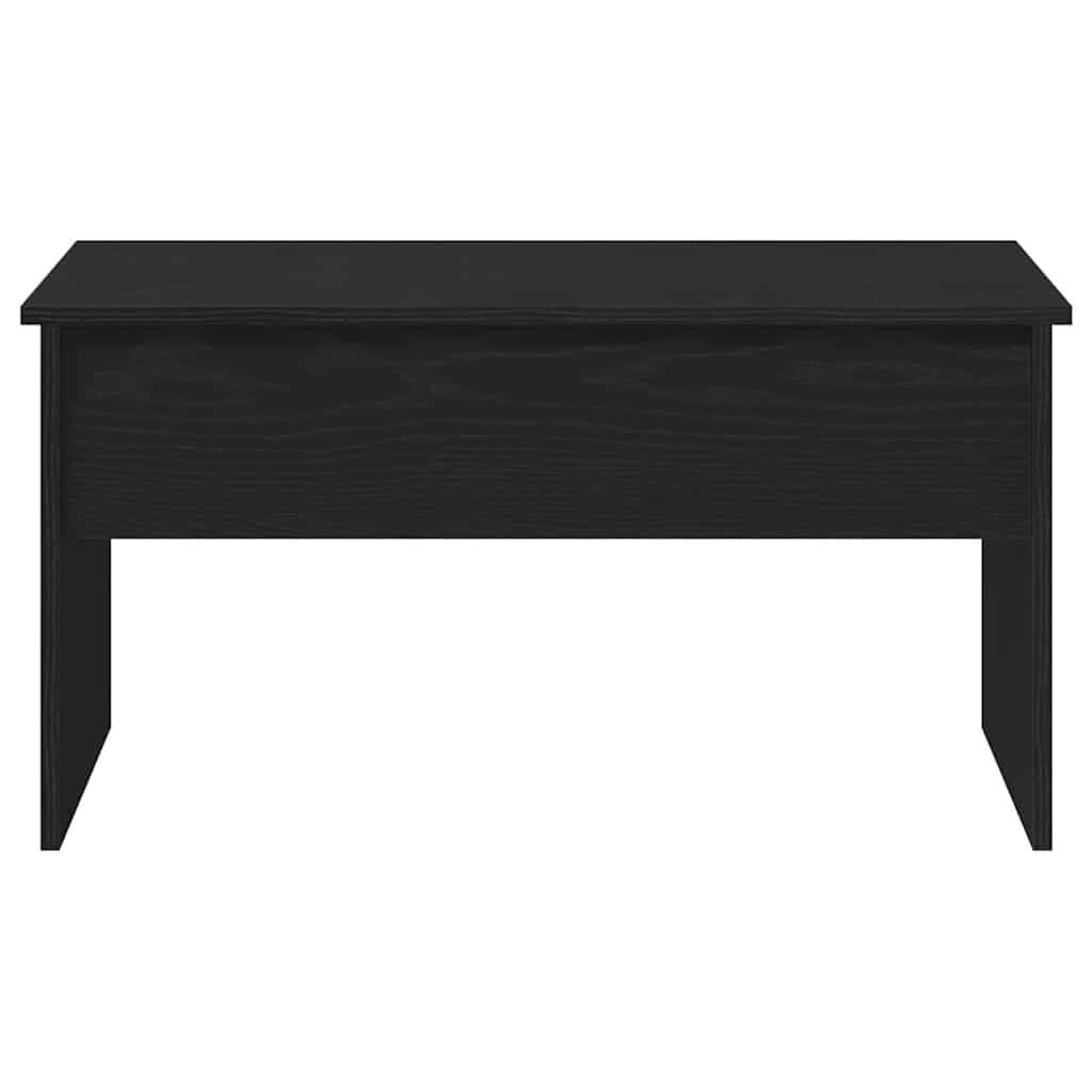 Mesa de Café Roble Negro 80 x 50,5 x 41,5 cm