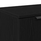 Gabinete de TV Roble Negro 102 x 35 x 36,5 cm