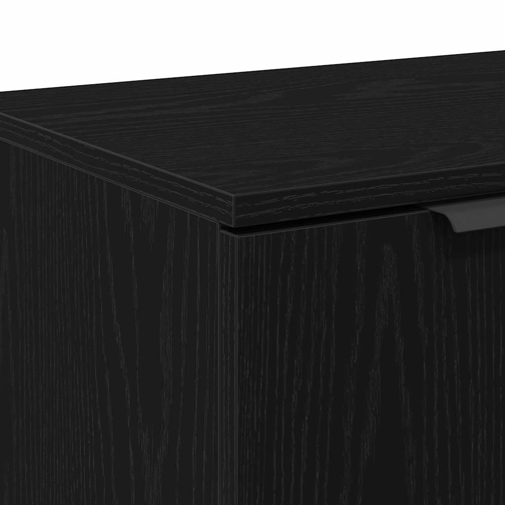 Gabinete de TV Roble Negro 102 x 35 x 36,5 cm