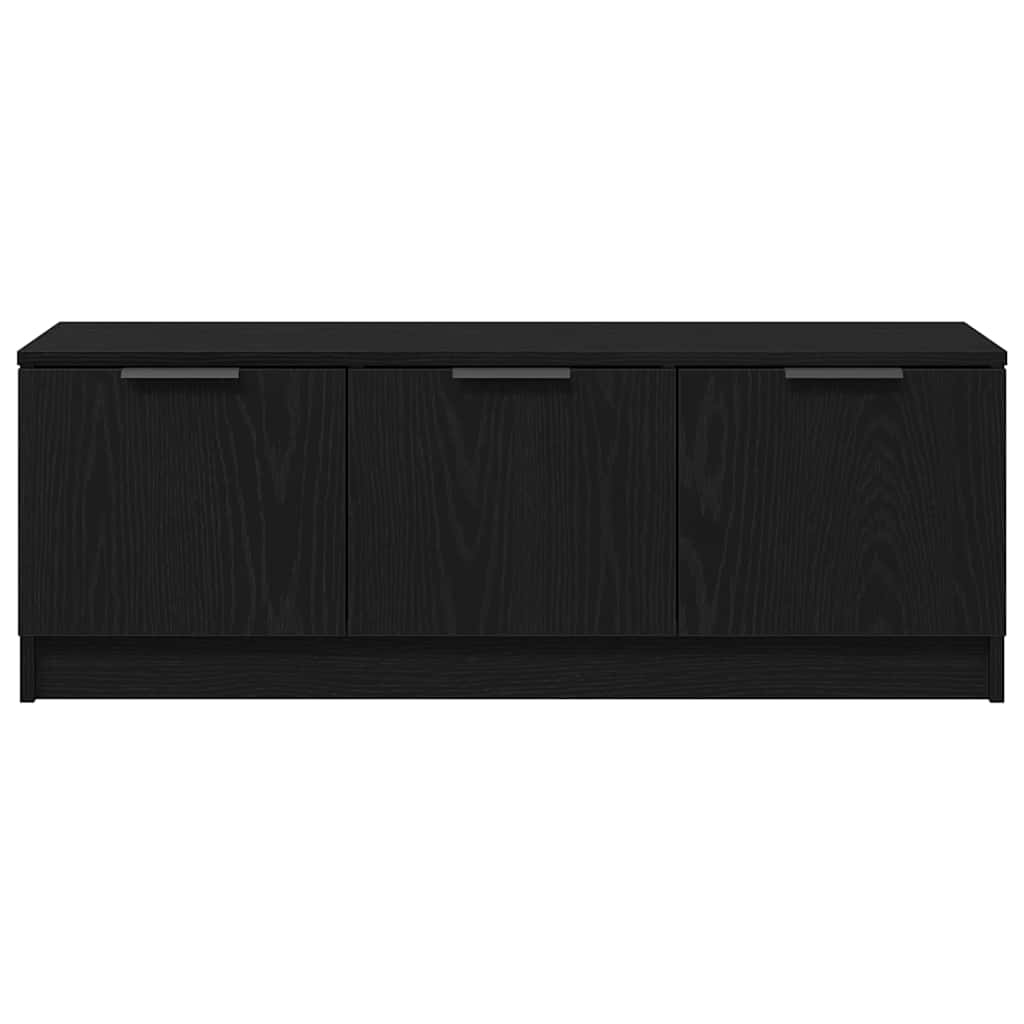 Gabinete de TV Roble Negro 102 x 35 x 36,5 cm