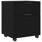 Gabinete para Archivos con cajón Roble Negro 45 x 38 x 54 cm