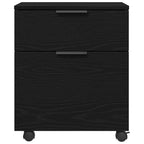 Gabinete para Archivos con cajón Roble Negro 45 x 38 x 54 cm