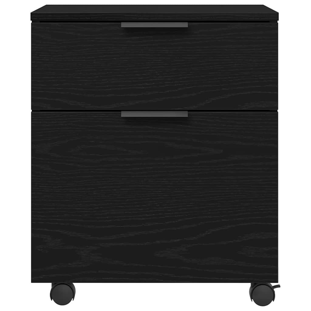 Gabinete para Archivos con cajón Roble Negro 45 x 38 x 54 cm