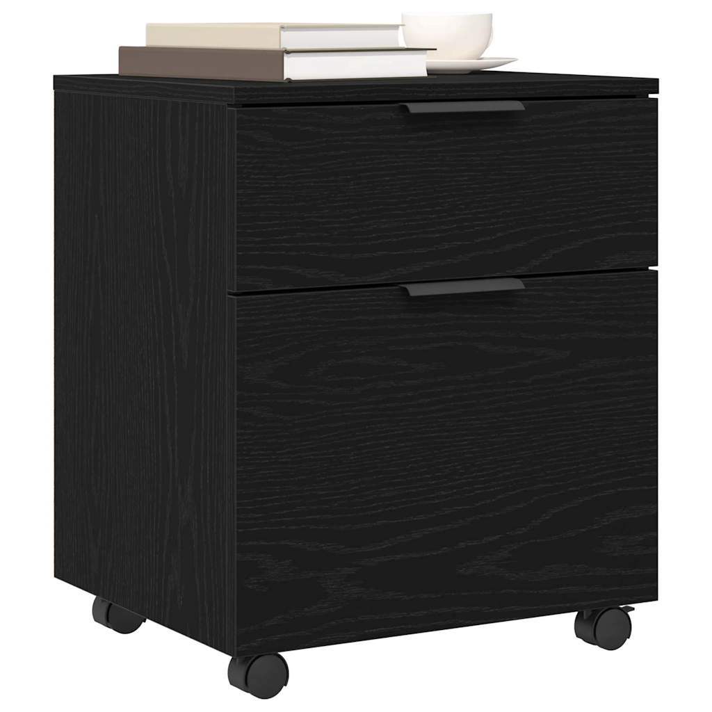Gabinete para Archivos con cajón Roble Negro 45 x 38 x 54 cm