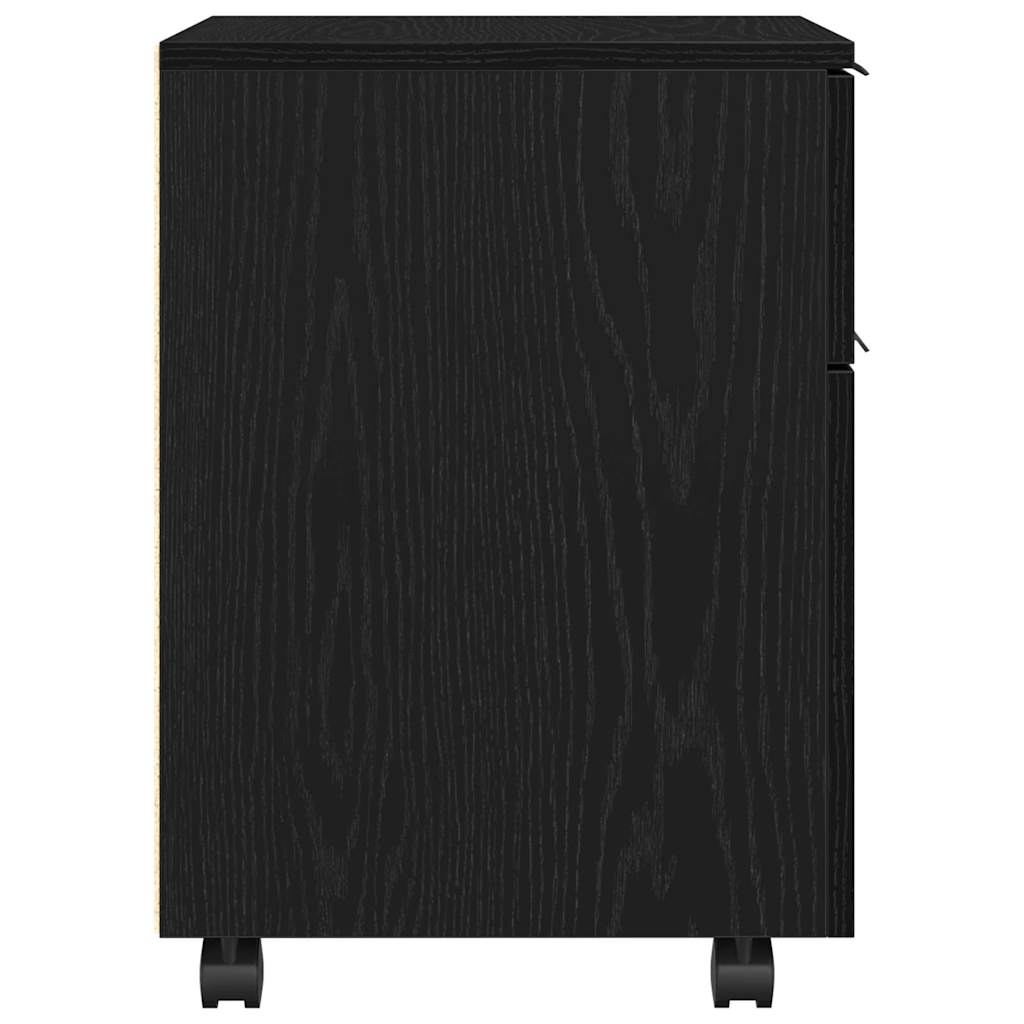 Gabinete para Archivos con cajón Roble Negro 45 x 38 x 54 cm