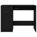 Escritorio Roble Negro 100 x 50 x 75 cm Madera de ingeniería