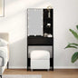 Mesa Tocador Roble Negro 60 x 40 x 140 cm Madera de ingeniería