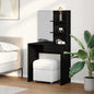 Dressing Table with drawer Black Oak 74.5 x 40 x 141 cm