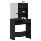 Mesa Tocador con cajón Roble Negro 74,5 x 40 x 141 cm
