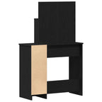 Mesa de tocador con cajón Roble Negro 86,5 x 35 x 136 cm
