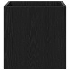 Caja de Macetas Roble Negro 40 x 40 x 40 cm