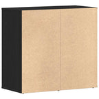 Gabinete de Cosméticos con cajón Roble Negro 80 x 40 x 75 cm
