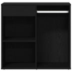 Gabinete de Cosméticos con cajón Roble Negro 80 x 40 x 75 cm