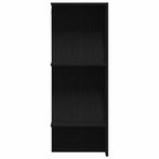 Gabinete de pasillo con estante Roble Negro 97,5 x 37 x 99 cm