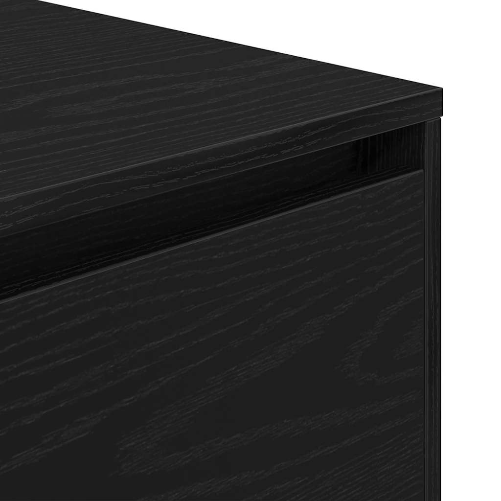 Cajonera Roble Negro 40,5 x 40 x 40 cm Madera contrachapada