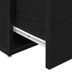 Cajonera Roble Negro 40,5 x 40 x 40 cm Madera contrachapada