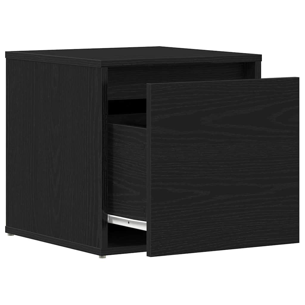 Cajonera Roble Negro 40,5 x 40 x 40 cm Madera contrachapada