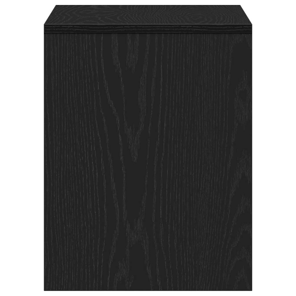 Taburete de vestidor Roble negro 70 x 35 x 45 cm