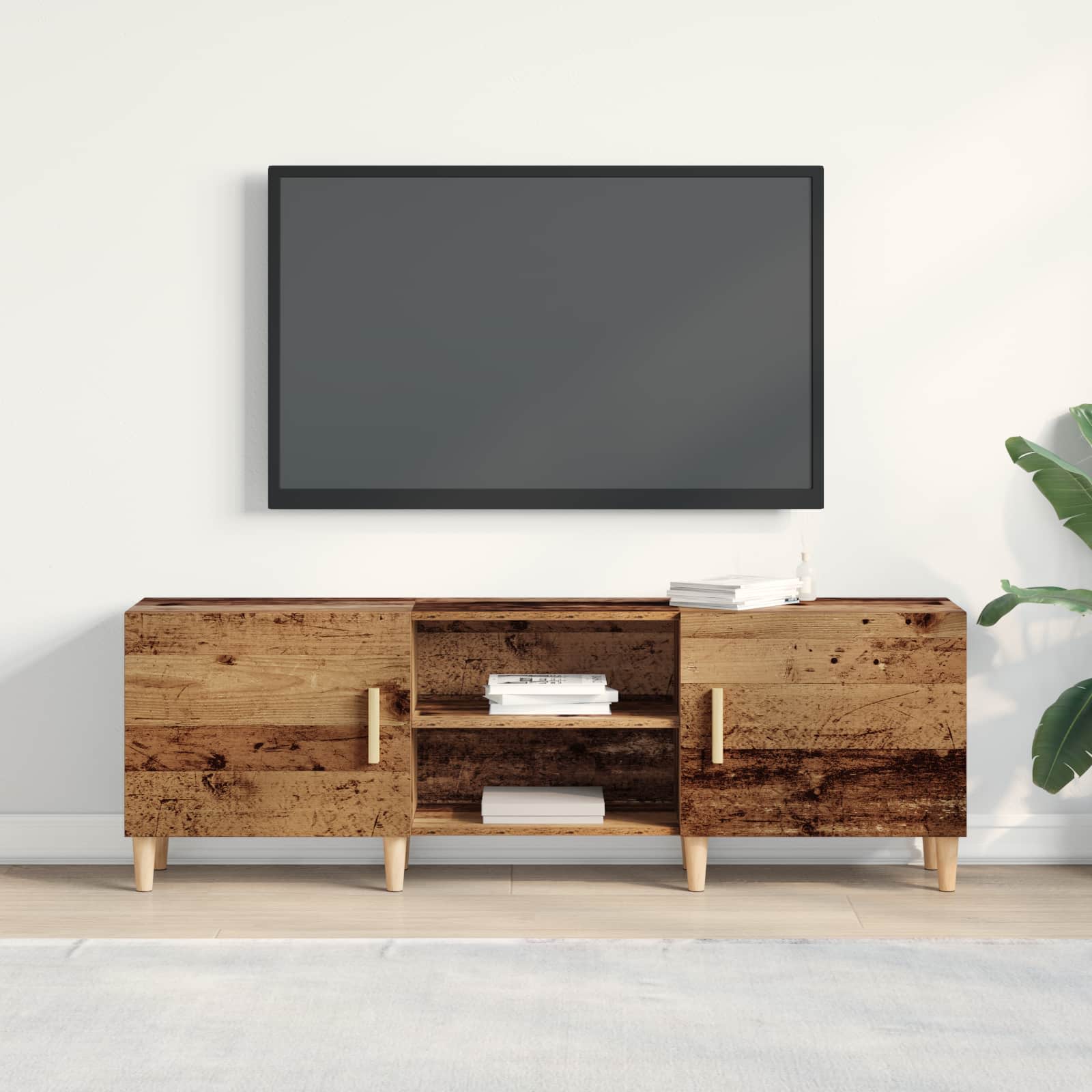 Gabinete de TV Madera vieja 150 x 30 x 50 cm