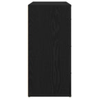 Vitrina Roble Negro 80 x 33 x 70 cm Madera contrachapada