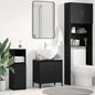 Bathroom Vanity Unit Black Oak 58 x 33 x 60 cm