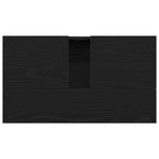 Gabinete de Lavabo para Baño Roble Negro 58 x 33 x 60 cm