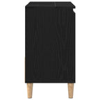 Gabinete de Baño con cajón Roble Negro 65 x 33 x 60 cm