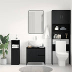 Gabinete de Baño con cajón Roble Negro 65 x 33 x 60 cm