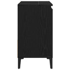 Gabinete de Baño con cajón Roble Negro 65 x 33 x 60 cm