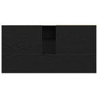 Gabinete de Baño con cajón Roble Negro 65 x 33 x 60 cm
