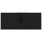 Gabinete de Lavabo para Baño Roble Negro 80 x 33 x 60 cm