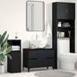 Black Oak Bathroom Vanity Cabinet 80 x 33 x 60 cm