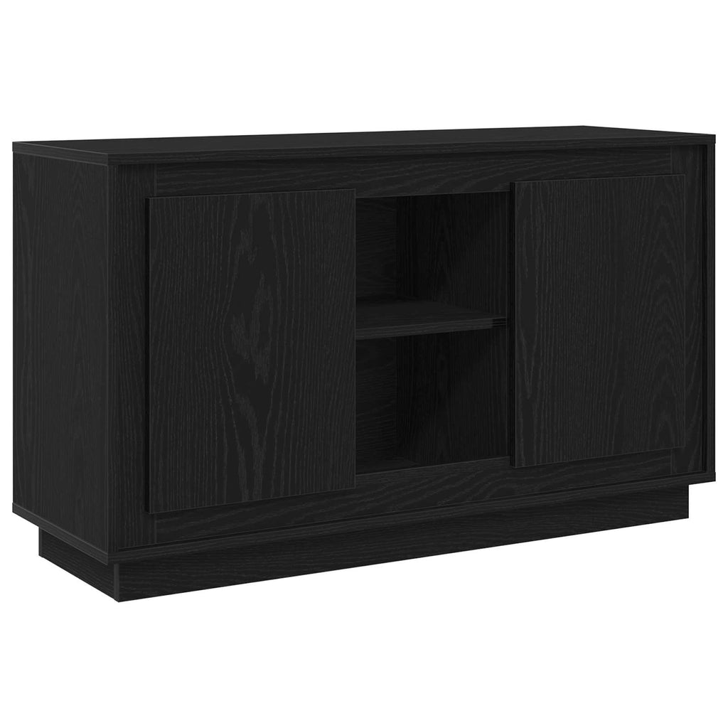 Vitrina Roble Negro 102 x 35 x 60 cm Madera contrachapada
