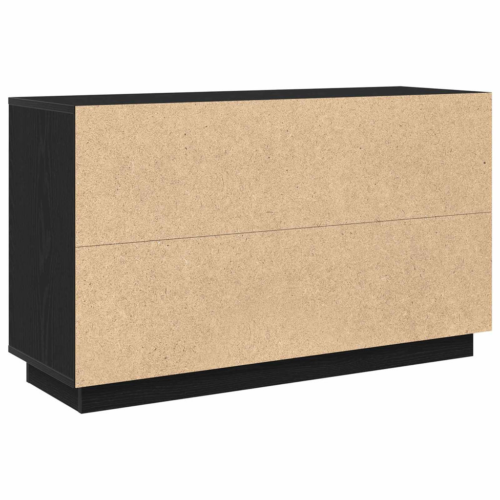 Vitrina Roble Negro 102 x 35 x 60 cm Madera contrachapada