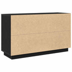 Vitrina Roble Negro 102 x 35 x 60 cm Madera contrachapada