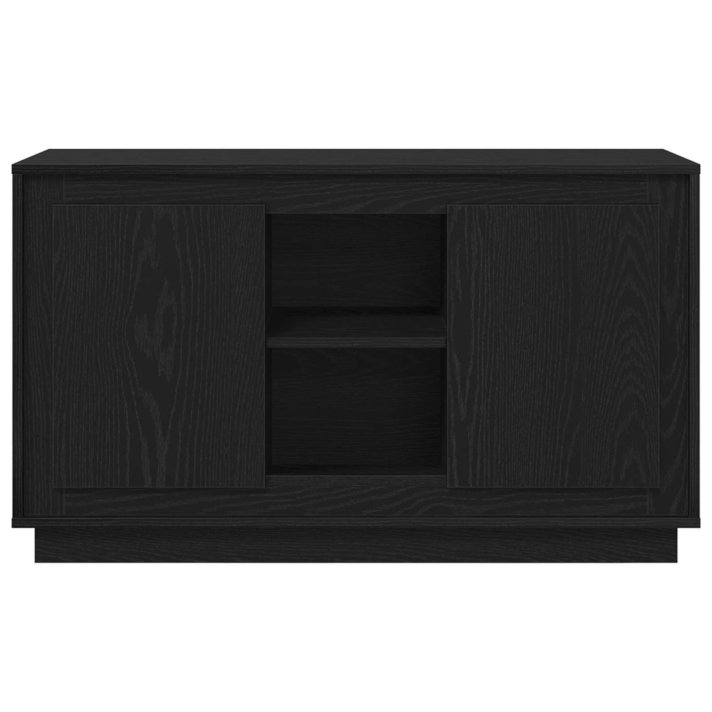 Vitrina Roble Negro 102 x 35 x 60 cm Madera contrachapada