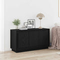 Vitrina Roble Negro 102 x 35 x 55 cm Madera contrachapada