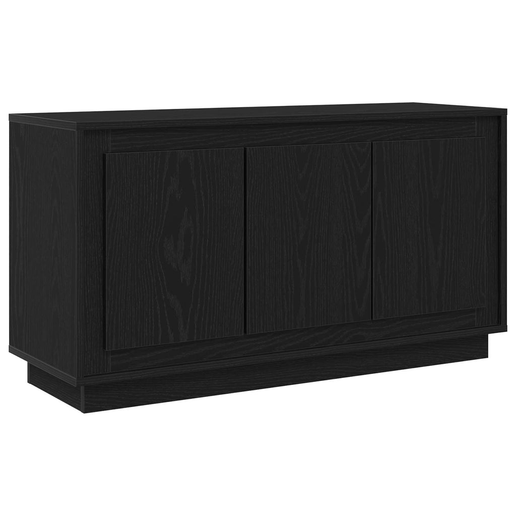 Vitrina Roble Negro 102 x 35 x 55 cm Madera contrachapada