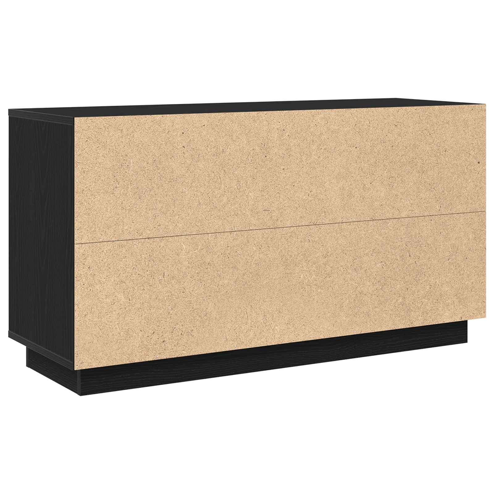 Vitrina Roble Negro 102 x 35 x 55 cm Madera contrachapada