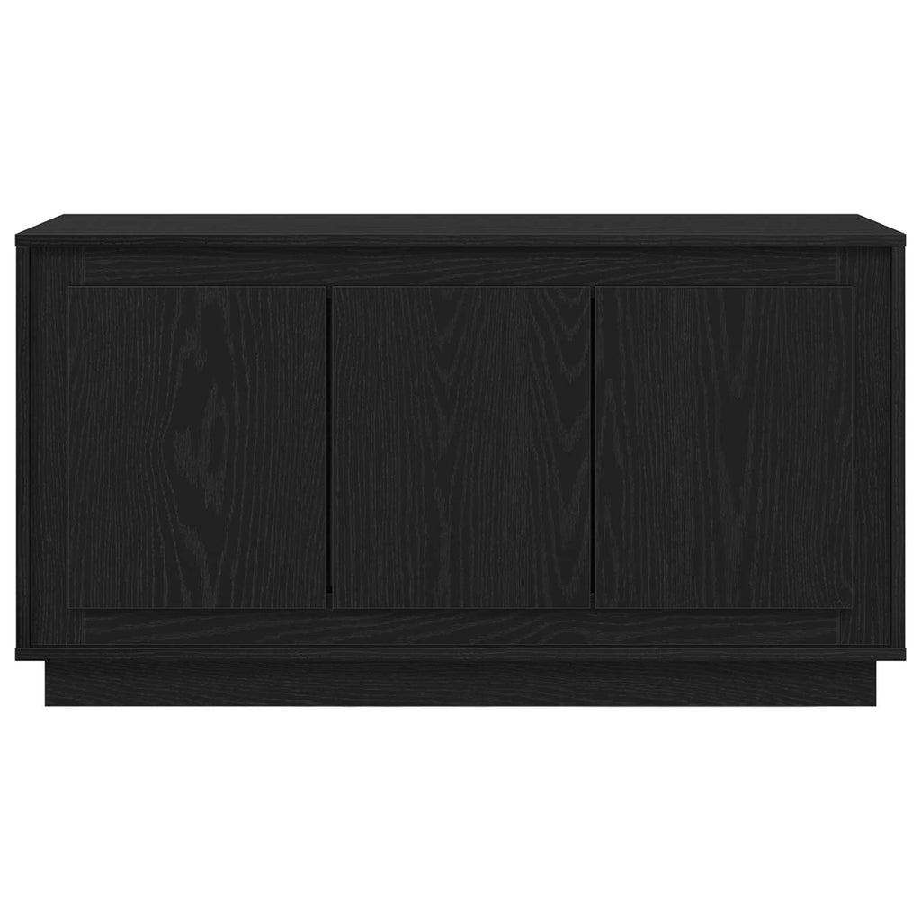 Vitrina Roble Negro 102 x 35 x 55 cm Madera contrachapada
