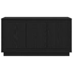 Vitrina Roble Negro 102 x 35 x 55 cm Madera contrachapada