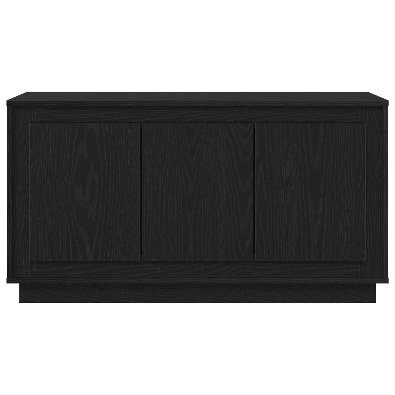 Vitrina Roble Negro 102 x 35 x 55 cm Madera contrachapada