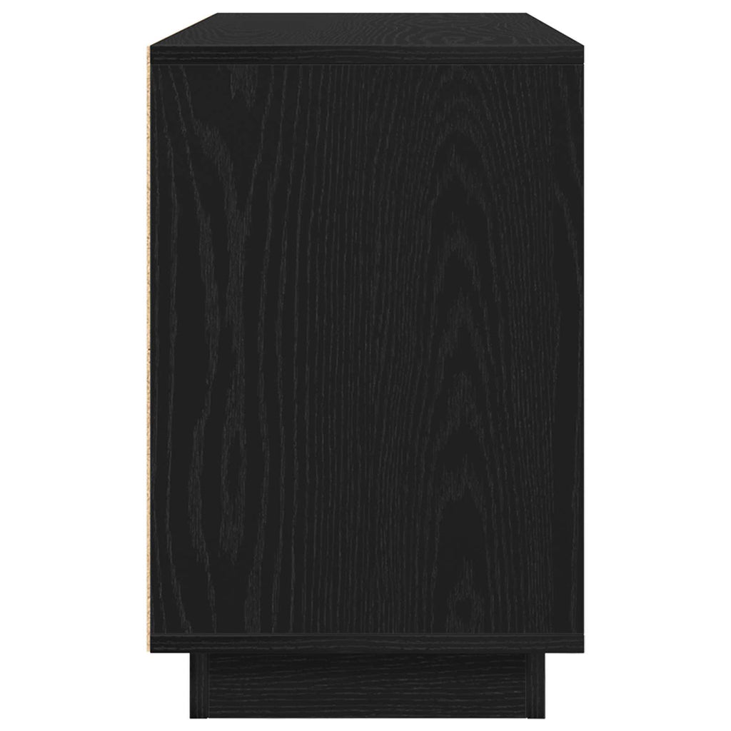 Vitrina Roble Negro 102 x 35 x 55 cm Madera contrachapada