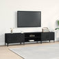 Black Oak TV Cabinet 180 x 31.5 x 40 cm
