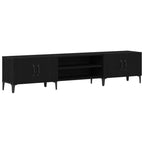 Gabinete de TV Roble Negro 180 x 31,5 x 40 cm