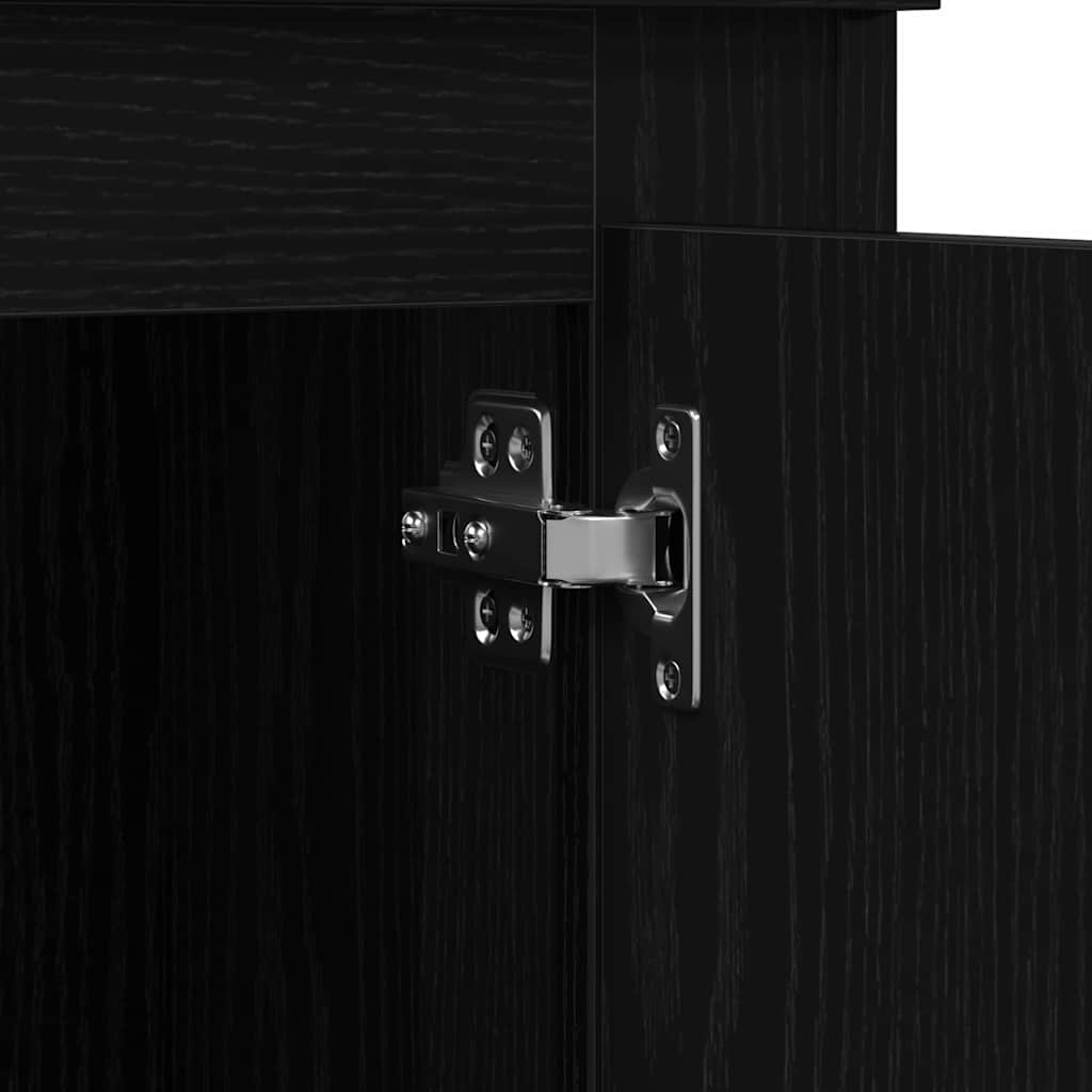 Highboard Roble Negro 60 x 35.5 x 103.5 cm Madera contrachapada