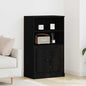 Highboard Roble Negro 60 x 35.5 x 103.5 cm Madera contrachapada
