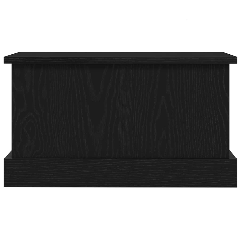 Caixa de Armazenamento Carvalho preto 50 x 30 x 28 cm