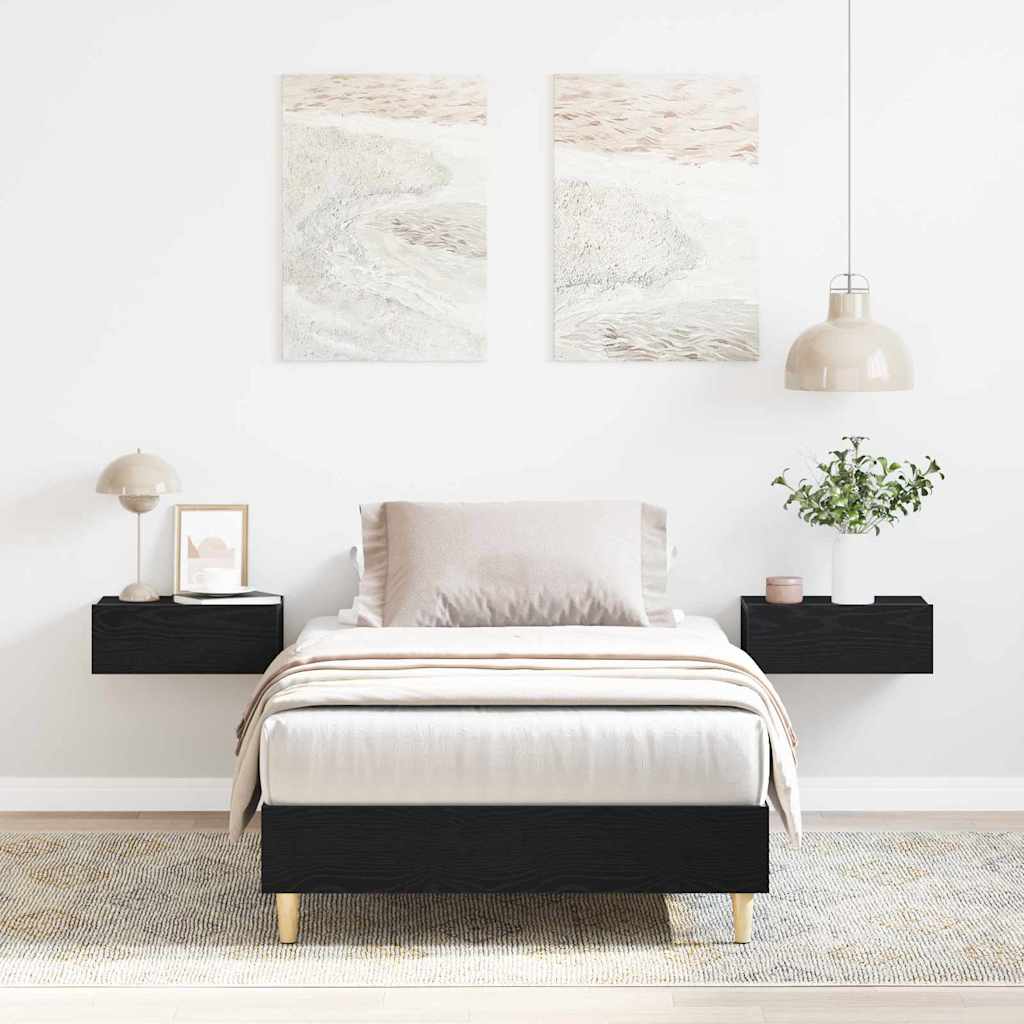 Estructura de cama 137 x 190 cm Madera de ingeniería